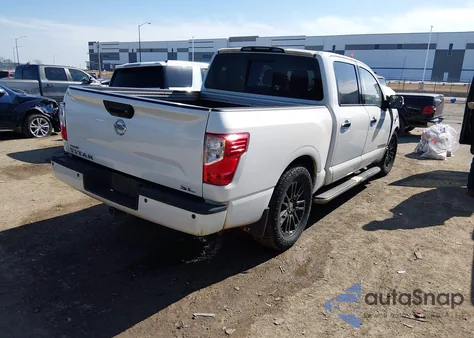 2017 Nissan Titan Sl из США, поврежденный, VIN 1N6AA1E63HN514604